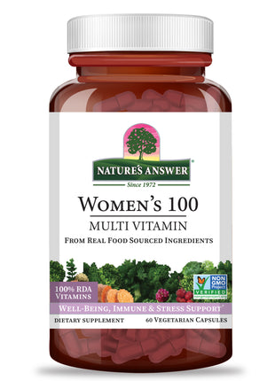Women’s 100 Multivitamin – 60 Capsules - Nature's Answer - SuperfoodShop