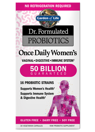 Dr. Formulated Probiotica Women 50 miljard – 16 stammen - Garden of Life - SuperfoodShop