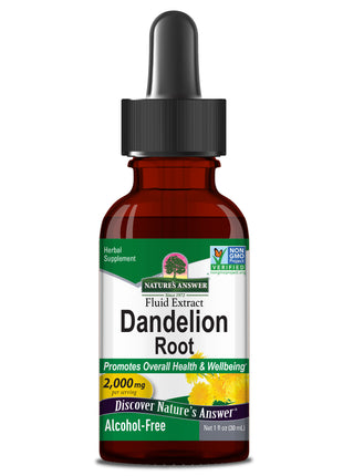 Dandelion Extract (Paardenbloem) – Alcoholvrij & Vloeibaar - (30ml) - Nature's Answer - SuperfoodShop