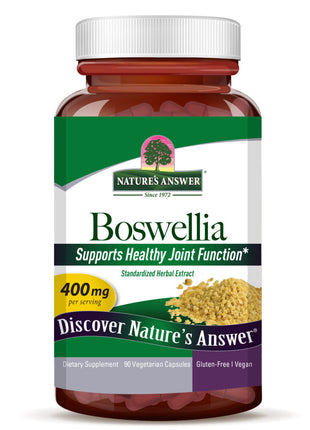 Boswellia Standardized 400mg – 90 Vegan Capsules