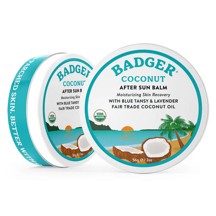 Badger Coconut After Sun Balm – 56 g – Bio &amp; Regenerierend