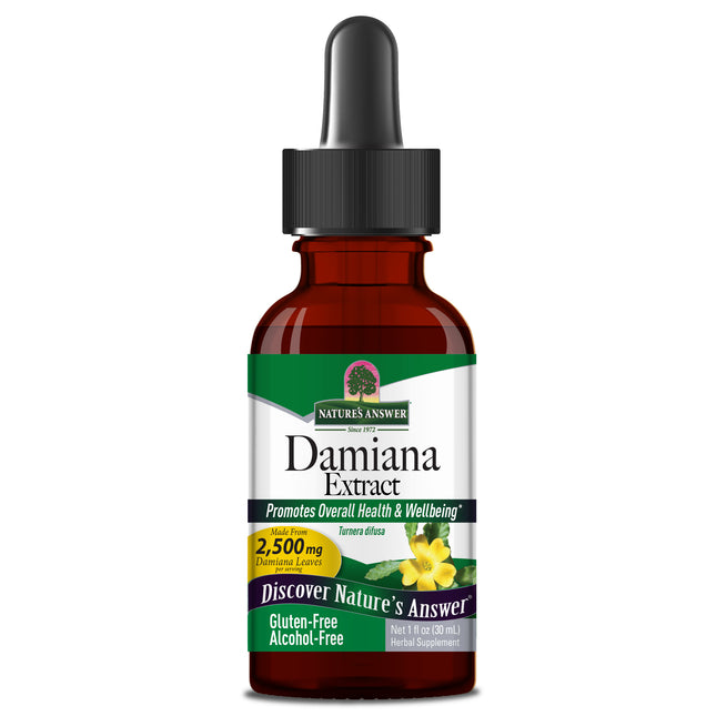 Damiana-Extrakt – Alkoholfrei &amp; Flüssig (30 ml)