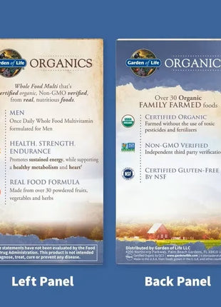 Organics Men’s Once Daily