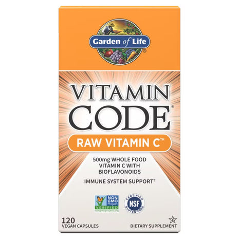 Vitamin Code RAW Vitamin C (60 capsules) - Natural Resistance &amp; Energy!