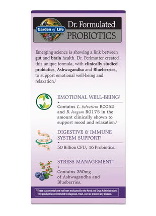 Dr. Formulated Probiotica Mood+ 50 miljard