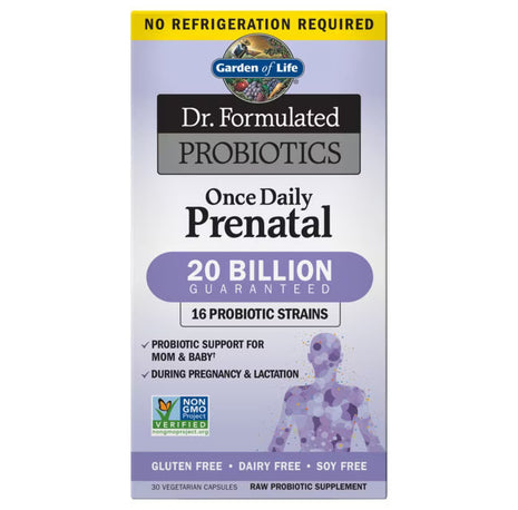 Dr. Formulated Probiotics Once Daily Prenatal – 30 Capsules