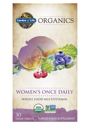 Organics Women’s Once Daily Multi – 60 biologische tabletten