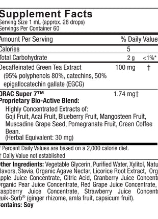 Groene Thee Extract – Alcoholvrij & EGCG-gestandaardiseerd (50 ml)