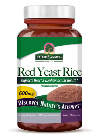 Red Yeast Rice 600mg – 90 Vegan Capsules