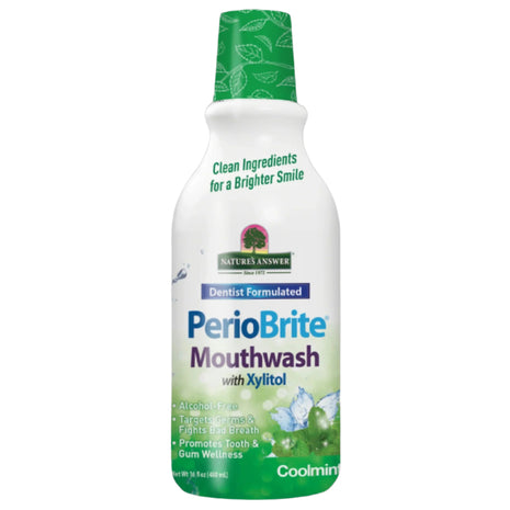 Mondwater PerioBrite® Coolmint 480ml - Nature's Answer - SuperfoodShop