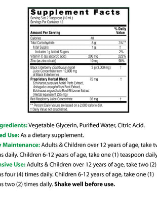 Vlierbessen Extract - Sambucus 120ml - Nature's Answer - SuperfoodShop