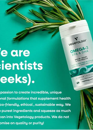 Omega-3-Algenöl – 60 Tage – 100 % pflanzlich und nachhaltig