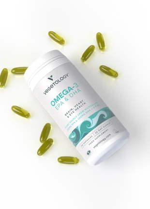 Omega-3-Algenöl – 60 Tage – 100 % pflanzlich und nachhaltig