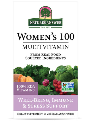 Women’s 100 Multivitamin – 60 Capsules - Nature's Answer - SuperfoodShop