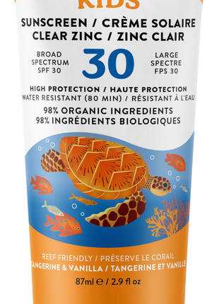 Kids Clear Zinc Zonnebrandcrème SPF 30 – 87 ml