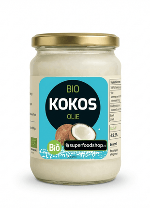 Bio Kokosolie Virgin – 500ml – Koudgeperst & RAW - Superfoodshop - SuperfoodShop