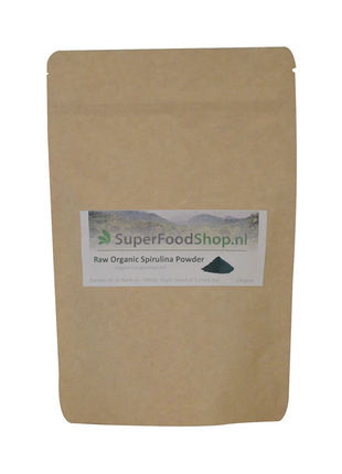 Bio Spirulina Raw & Puur – 100% Algenpoeder