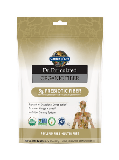 Dr. Formulated Organic Fiber – 223 g - Garden of Life - SuperfoodShop