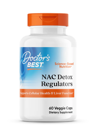 NAC Detox Regulators – Met Selenium & Molybdeen (60 capsules)
