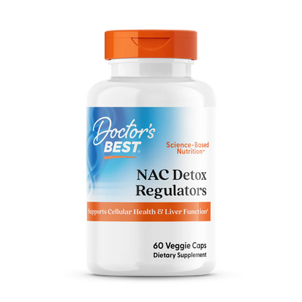 NAC Detox Regulators – Mit Selen und Molybdän (60 Kapseln)