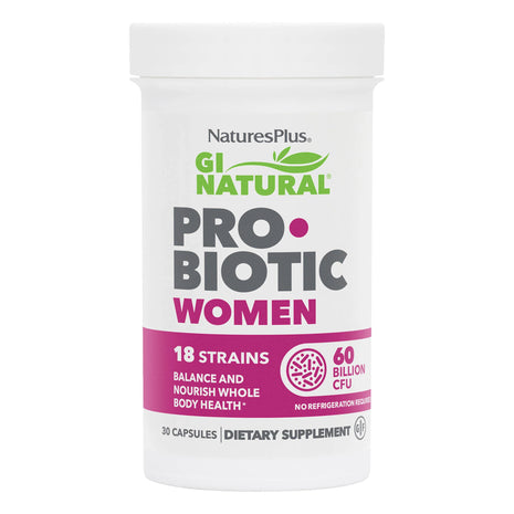 GI Natural™ - Probiotica voor vrouwen - Nature's Plus - SuperfoodShop