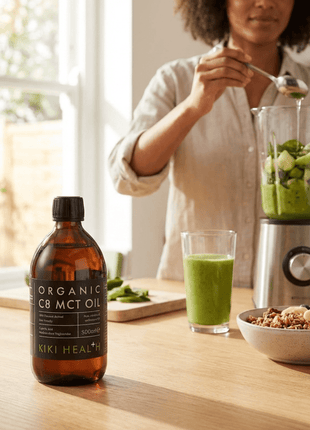 Organic C8 MCT Oil – 500 ml (96% caprylzuur uit kokos) - Kiki Health - SuperfoodShop